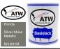 Preview: Honda, Silver Moss Metallic, NH-691M: 1L Lackdose, von ATW Autoteile West.